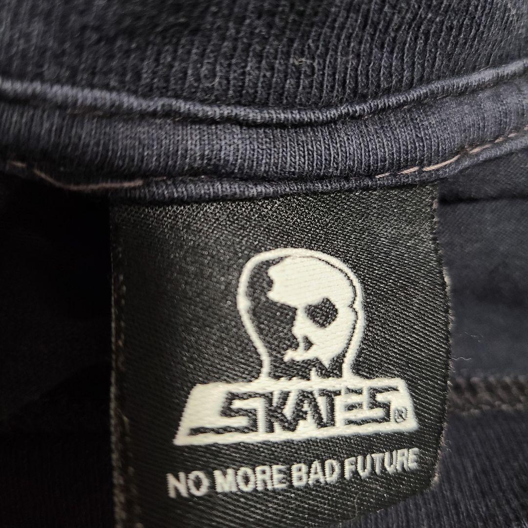 【レア‼️】SKULL SKATES×スカルスケーツ×ファイヤーパターン×ロンT