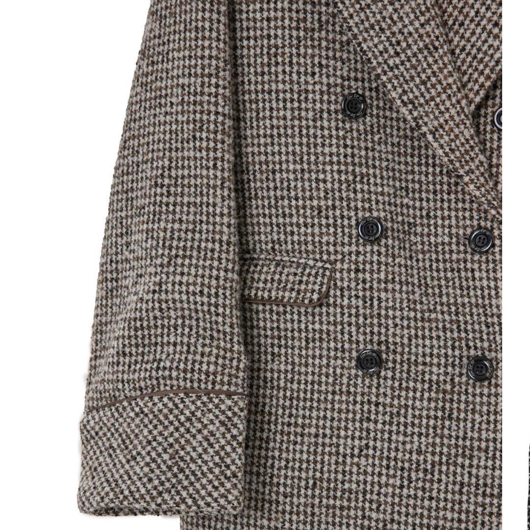 【Her lip to】Hemingway Check Tweed Jacket