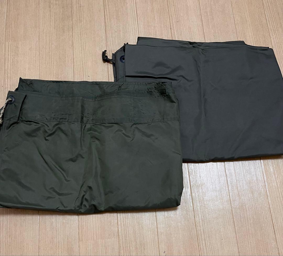 良品オーストリア軍幕　軍放出品　パップテント2枚組