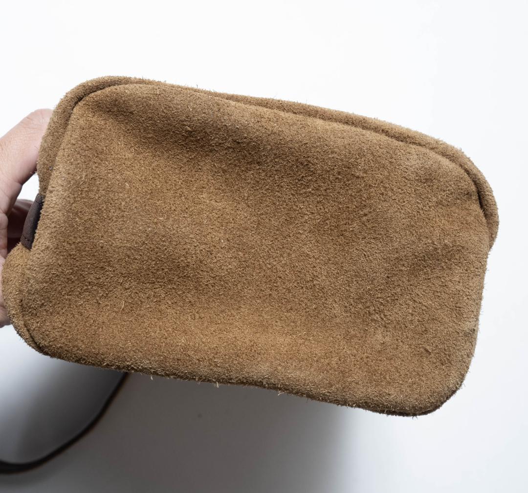 バッグ AS2OV WATER PROOF SUEDE DRAWSTRING BAG