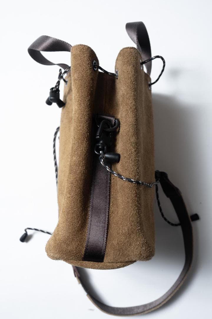 バッグ AS2OV WATER PROOF SUEDE DRAWSTRING BAG
