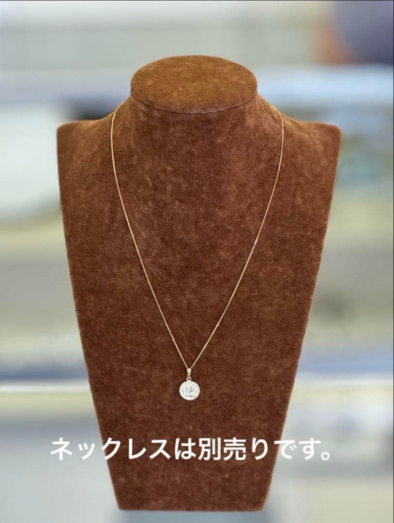 再入荷★K18 ペンダント 【10ミリ】 18金  バチカン大きめ