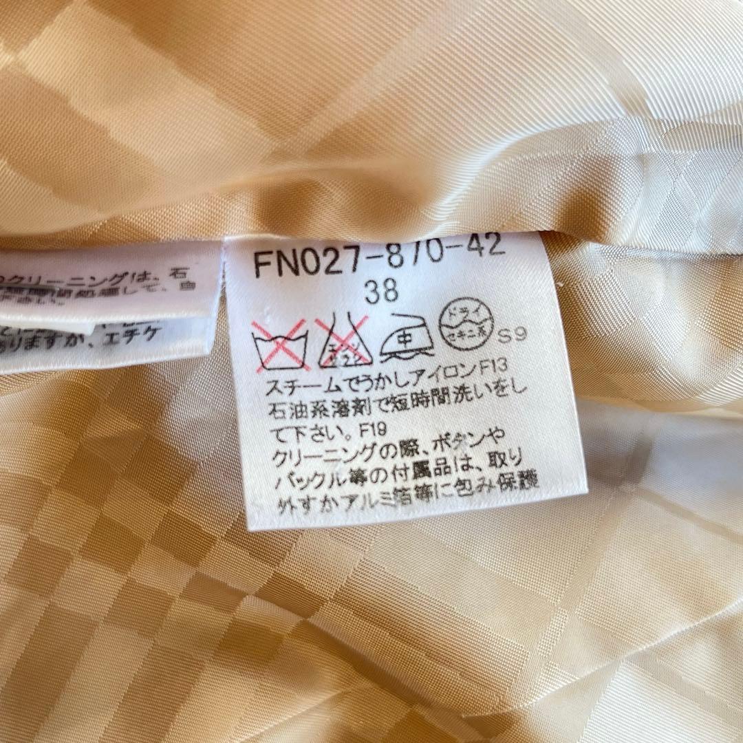 バーバリー　アンゴラ　ウール　ベルテッドコート　ステンカラーコート　ベージュ