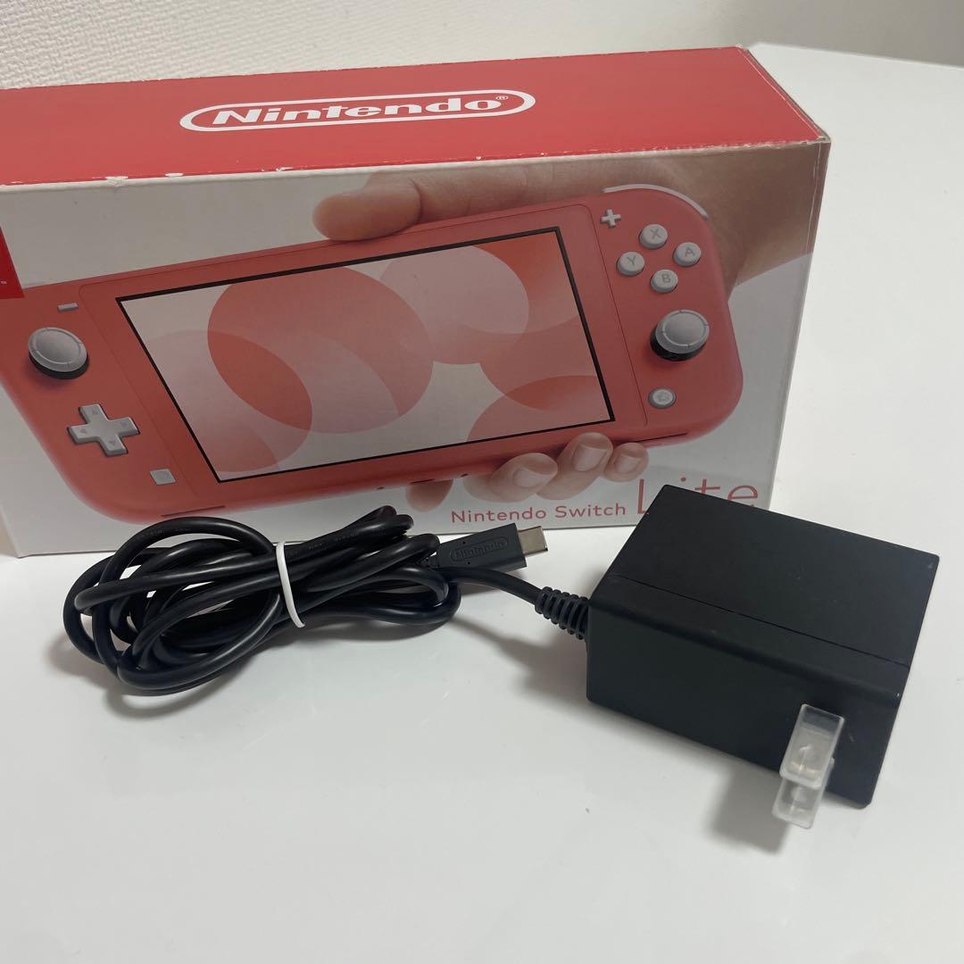 Nintendo Switch Lite ピンク 本体 + 桃鉄ソフト+箱付き