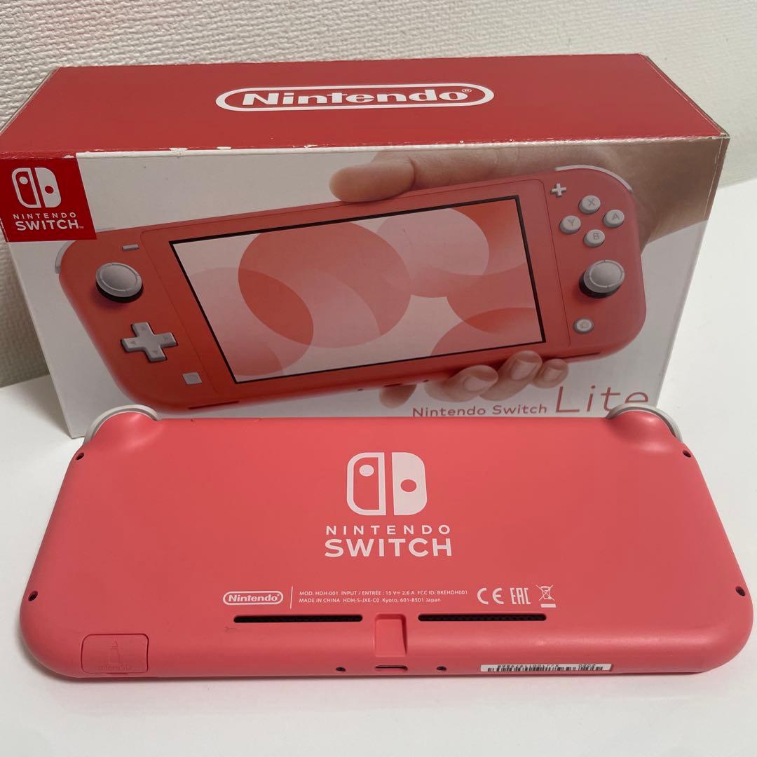 Nintendo Switch Lite ピンク 本体 + 桃鉄ソフト+箱付き