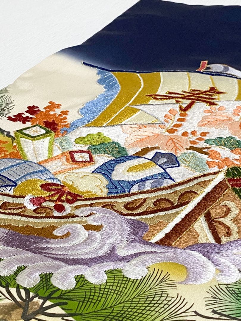 【新品未使用】男の子お宮参り着物+帽子セット