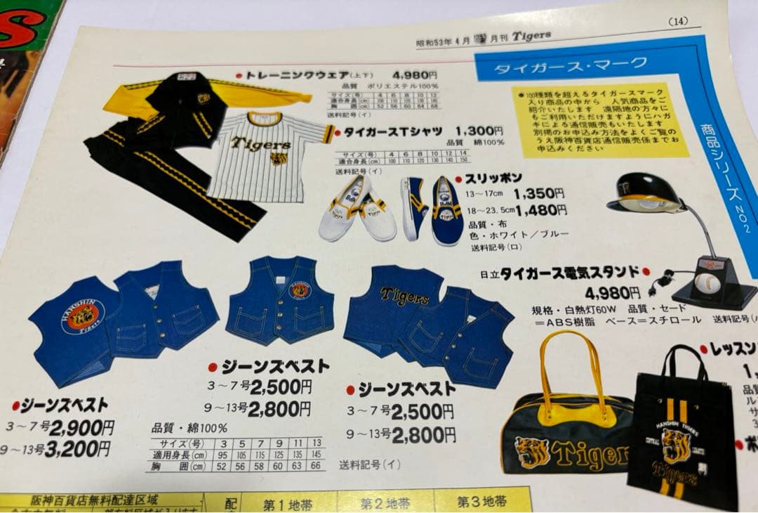 月刊 タイガース Tigers 阪神 1978 創刊号 〜 抜け無し64冊