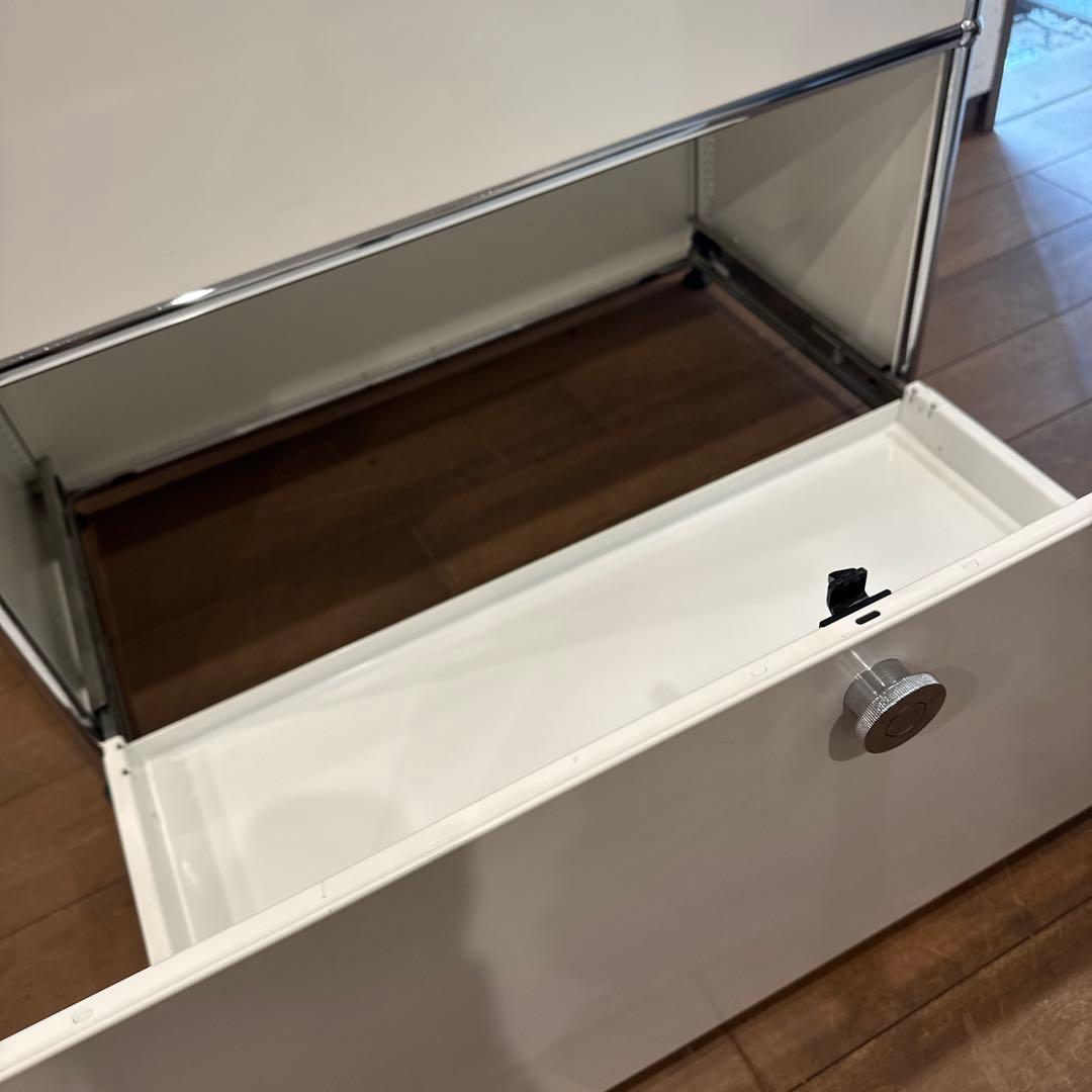 【flairmistさま専用】USM Haller キャビネット ホワイト 3段