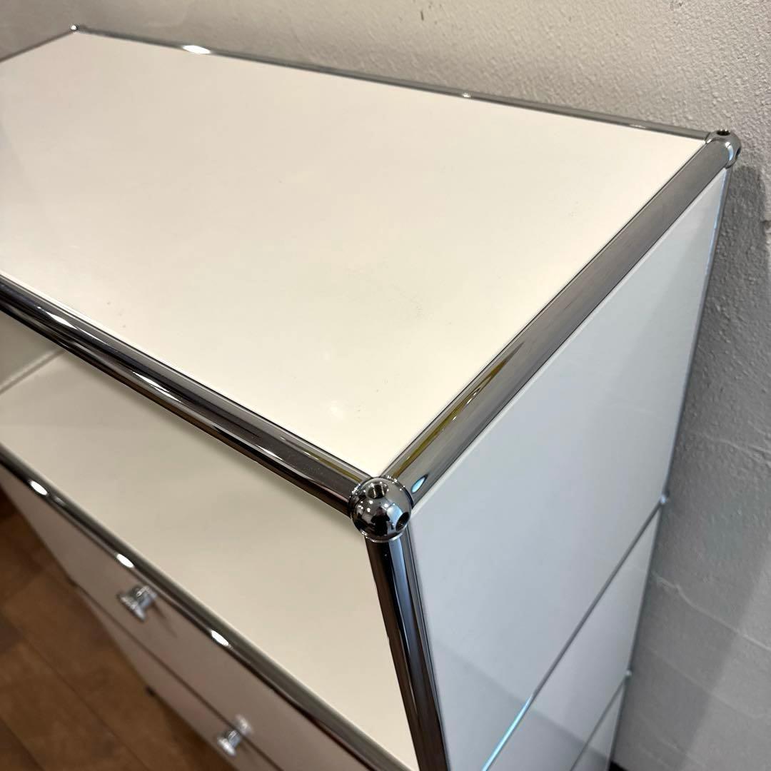 【flairmistさま専用】USM Haller キャビネット ホワイト 3段