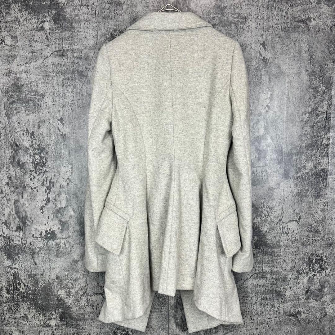 Vivienne Westwood アシメントリー ウールコート グレー