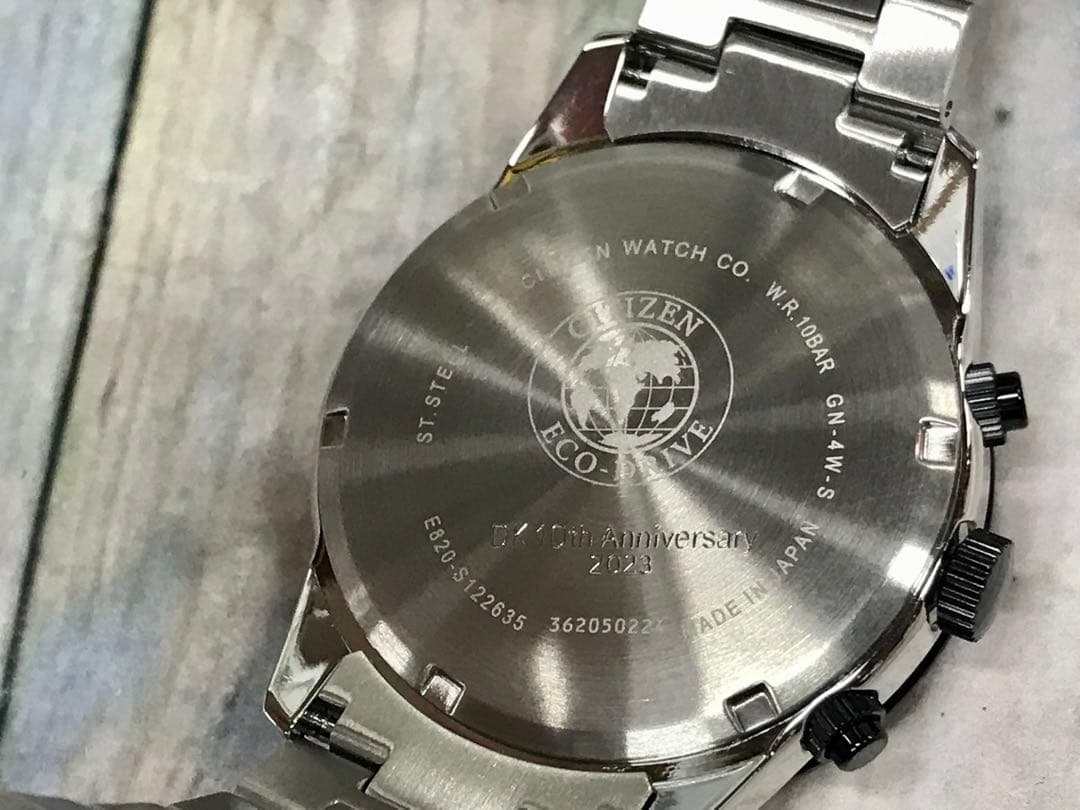 CITIZEN エコドライブ 腕時計 クロノグラフ ソーラー　5246