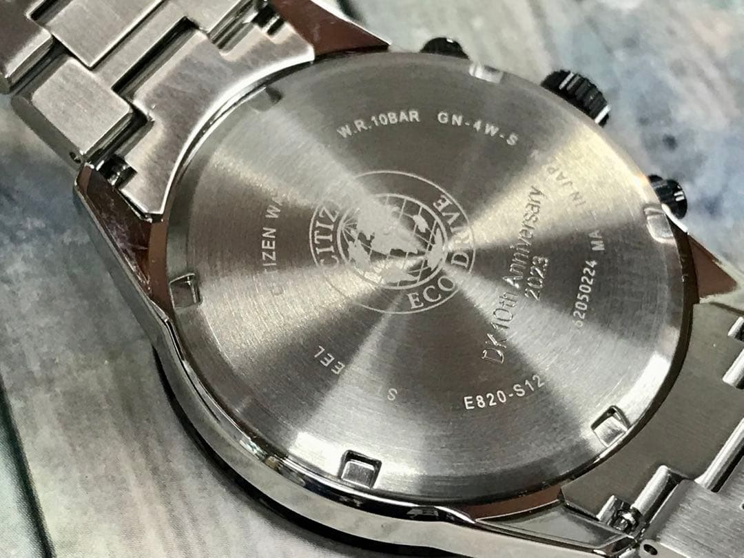 CITIZEN エコドライブ 腕時計 クロノグラフ ソーラー　5246