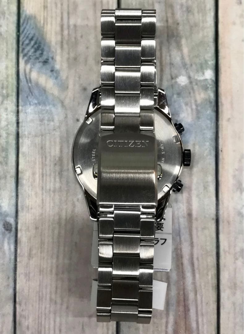 CITIZEN エコドライブ 腕時計 クロノグラフ ソーラー　5246