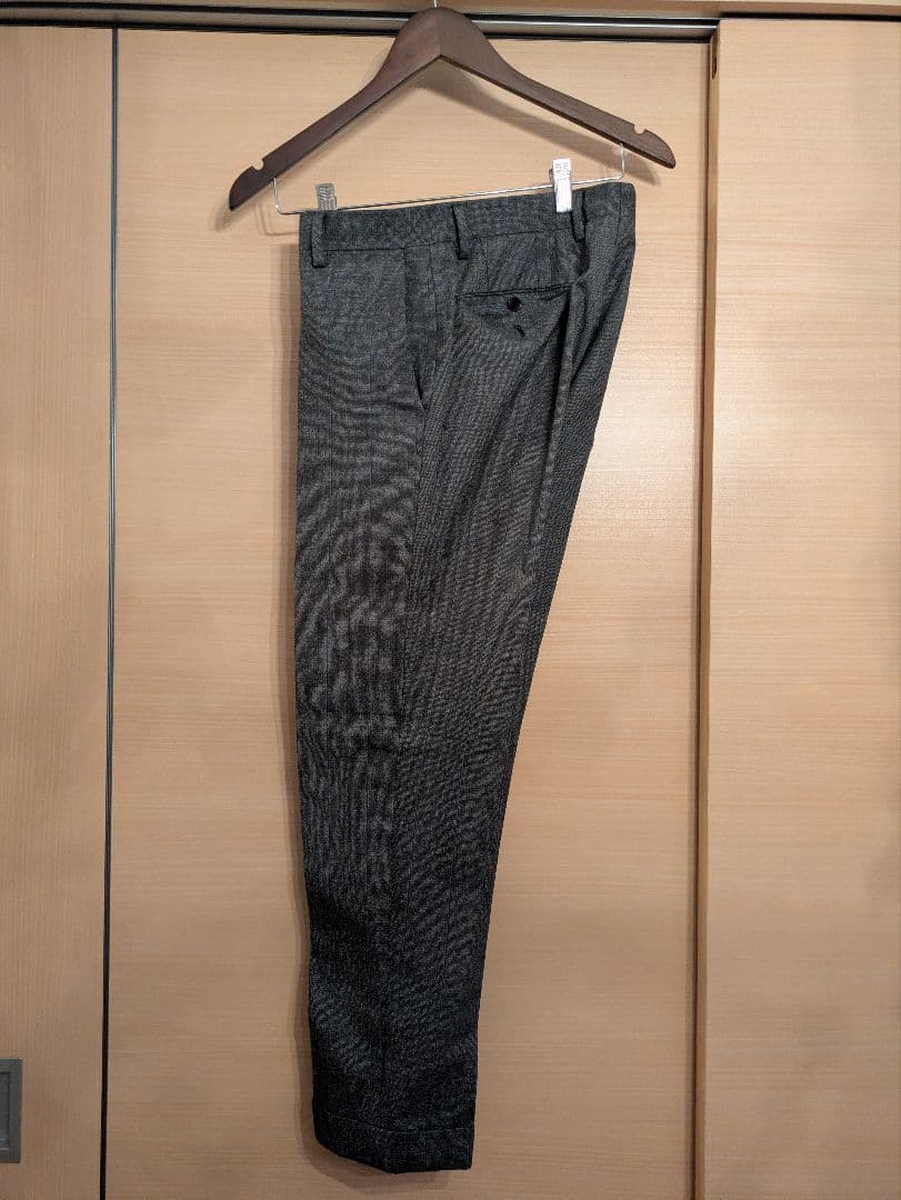 UNITED ARROWS イタリア製　スリーピーススーツ　グレーチェック44