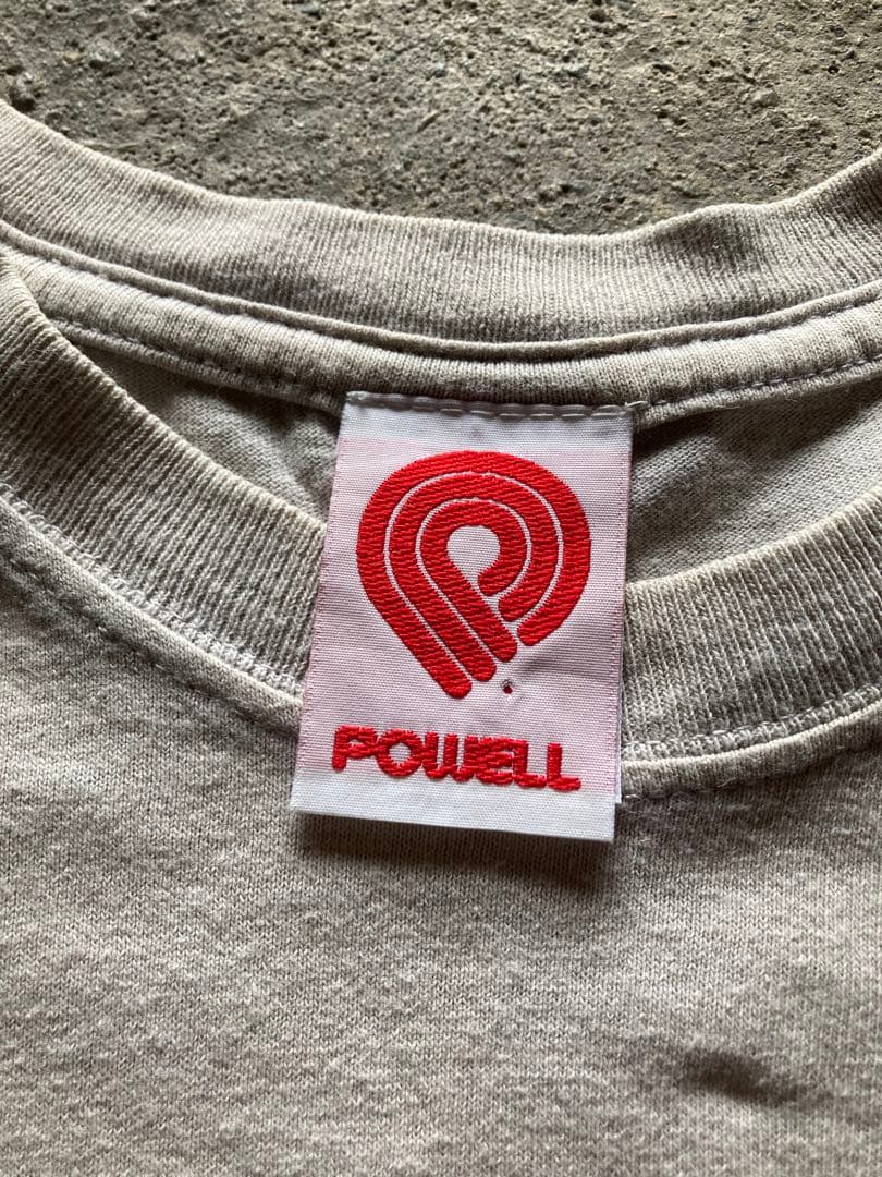 パウエルPowell peralta ボーンズ ロンtリッパー　ロングスリーブ