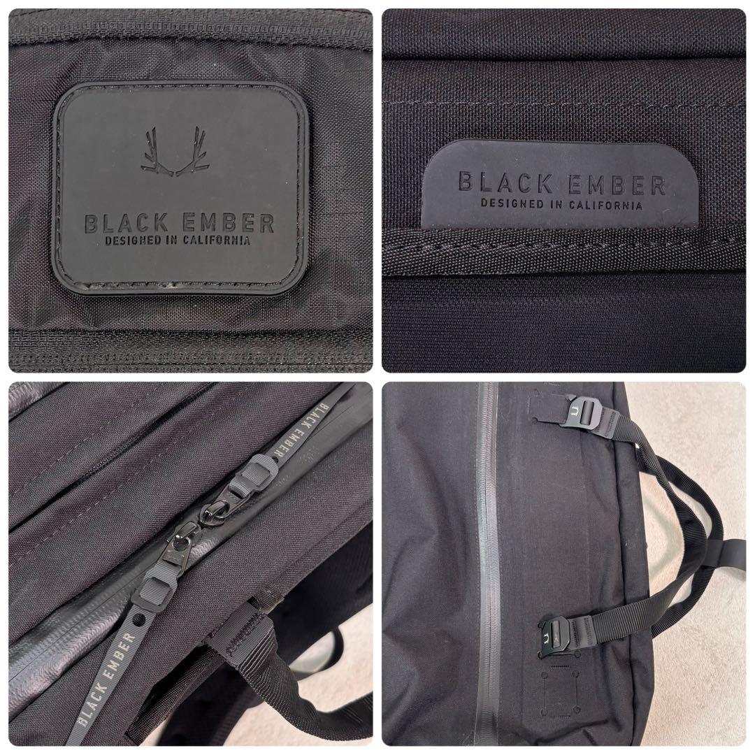 希少 BLACK ENBER 2way ビジネスバッグ リュックFORGE