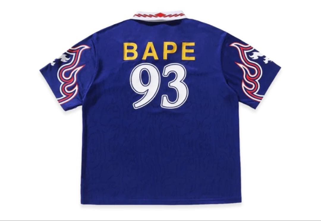 トップス A BATHING APE adidas Flame Jersey \"Blue\"