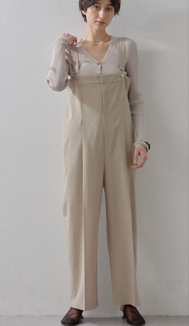 新品タグ付き　ウィムガゼット　平織オーバーオール