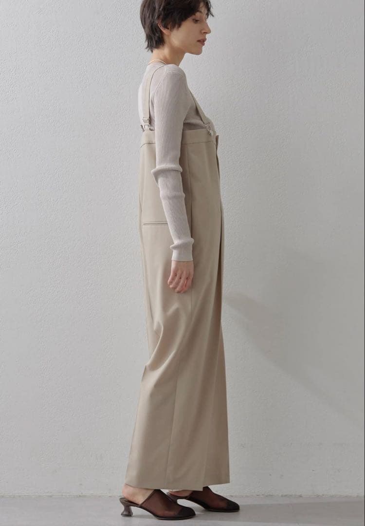 新品タグ付き　ウィムガゼット　平織オーバーオール