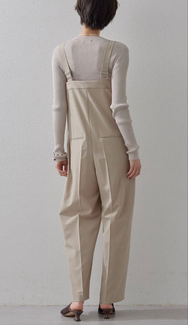 新品タグ付き　ウィムガゼット　平織オーバーオール