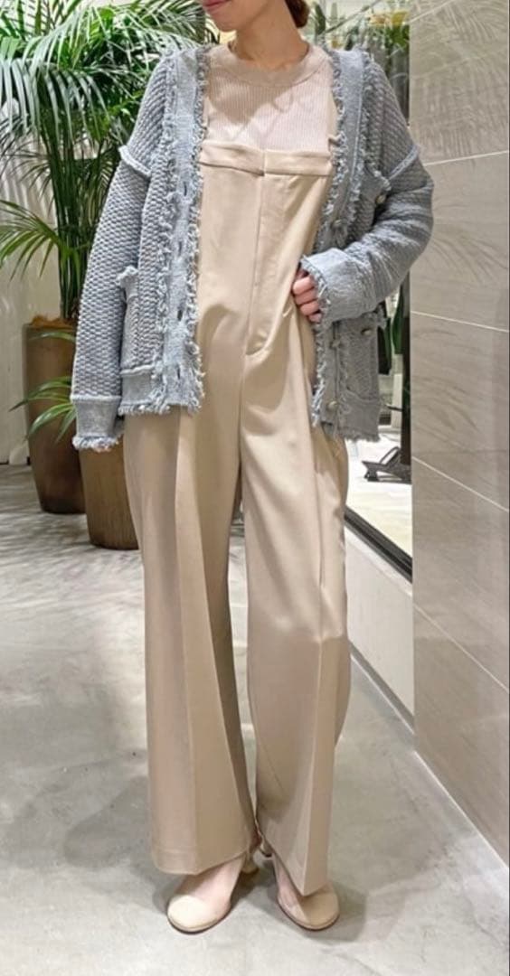 新品タグ付き　ウィムガゼット　平織オーバーオール