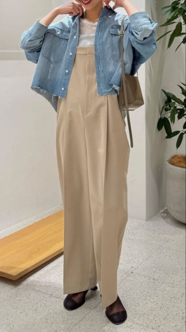 新品タグ付き　ウィムガゼット　平織オーバーオール