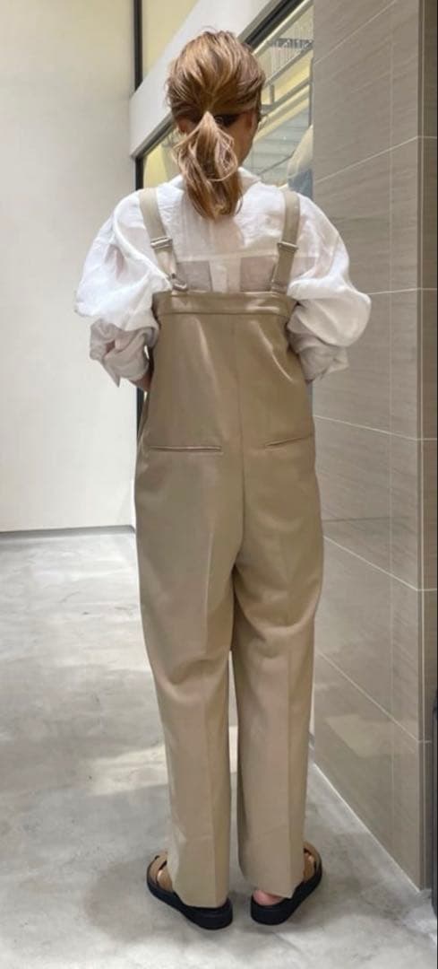 新品タグ付き　ウィムガゼット　平織オーバーオール