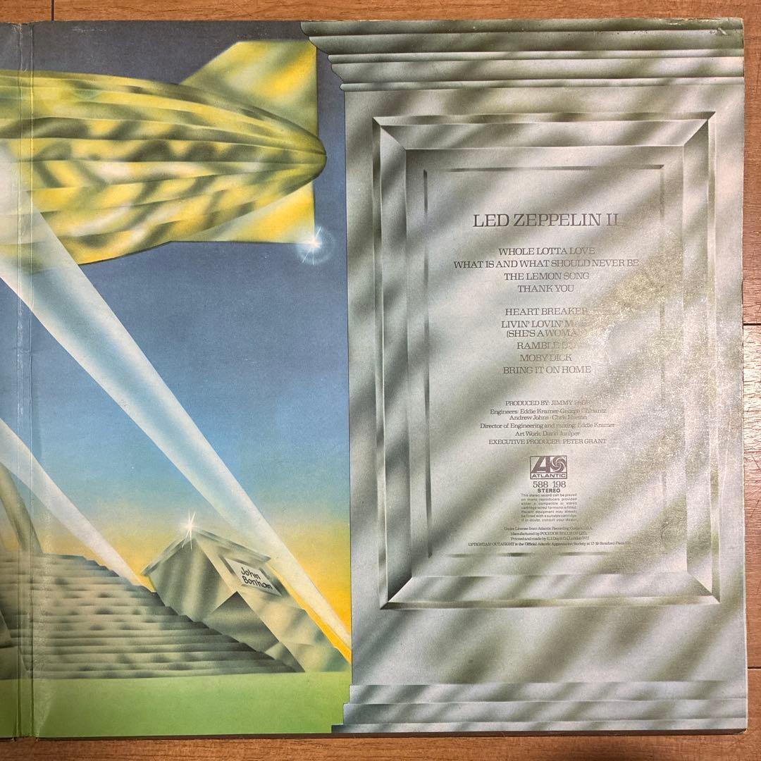 レッドツェッペリン 名盤 レコード Ⅱ UKオリジナル盤