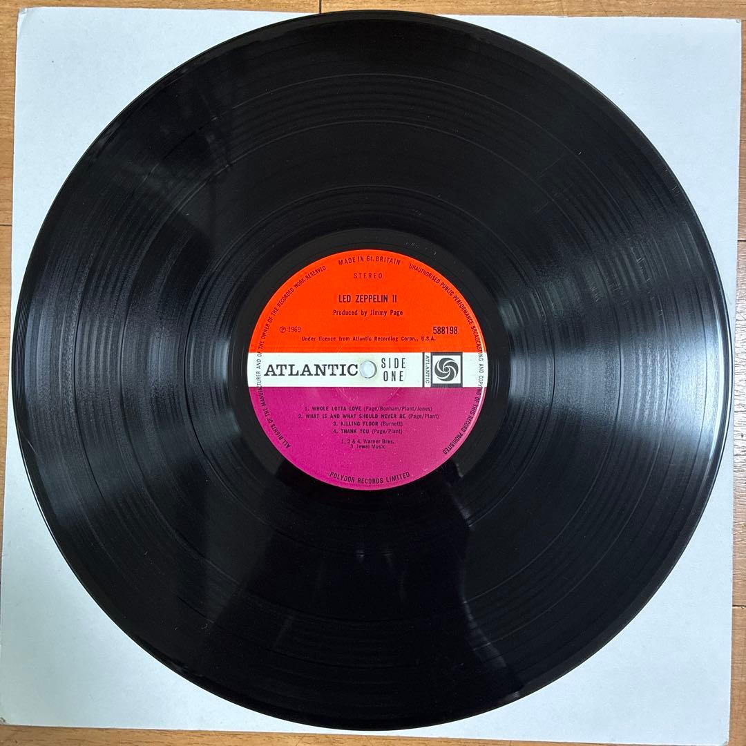 レッドツェッペリン 名盤 レコード Ⅱ UKオリジナル盤