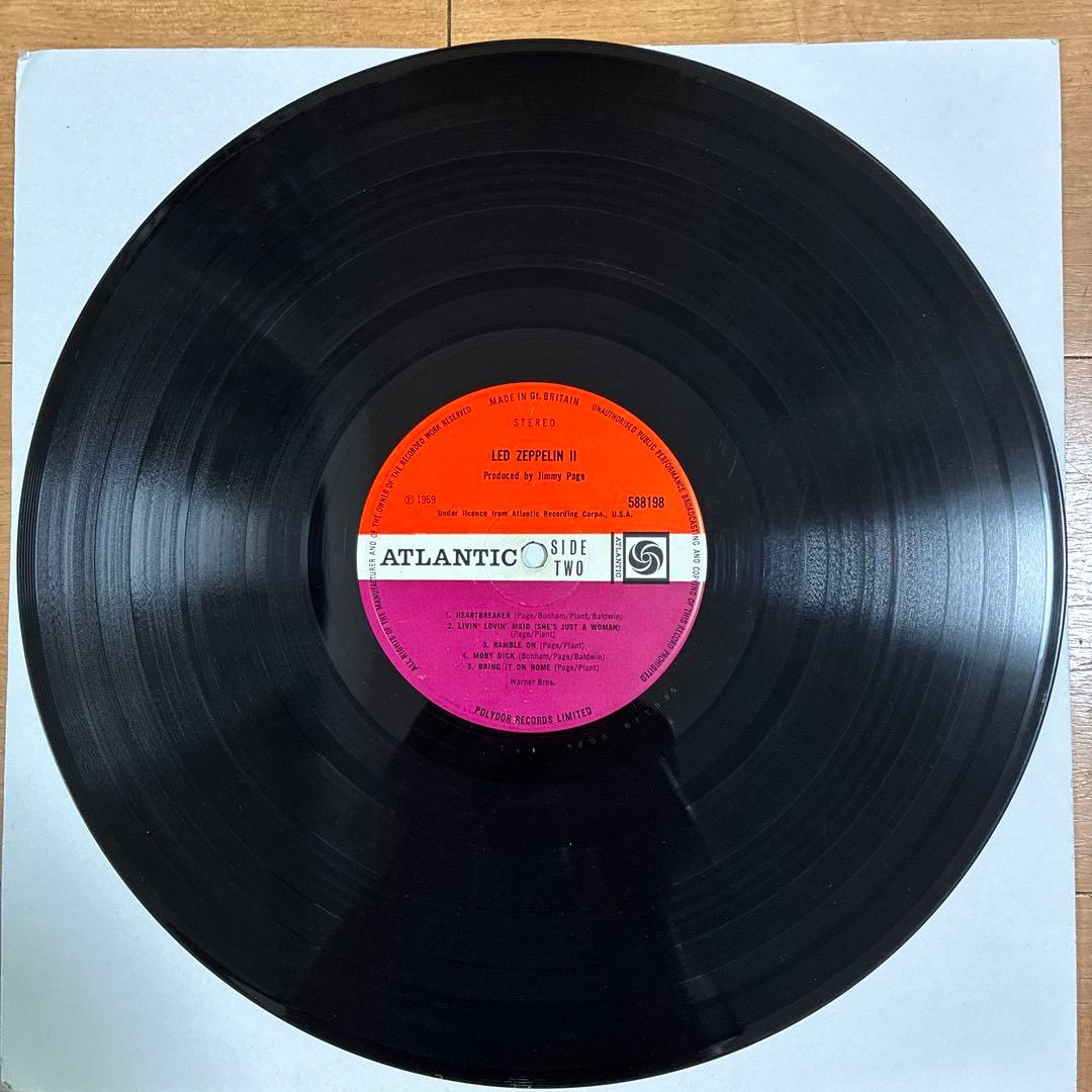 レッドツェッペリン 名盤 レコード Ⅱ UKオリジナル盤