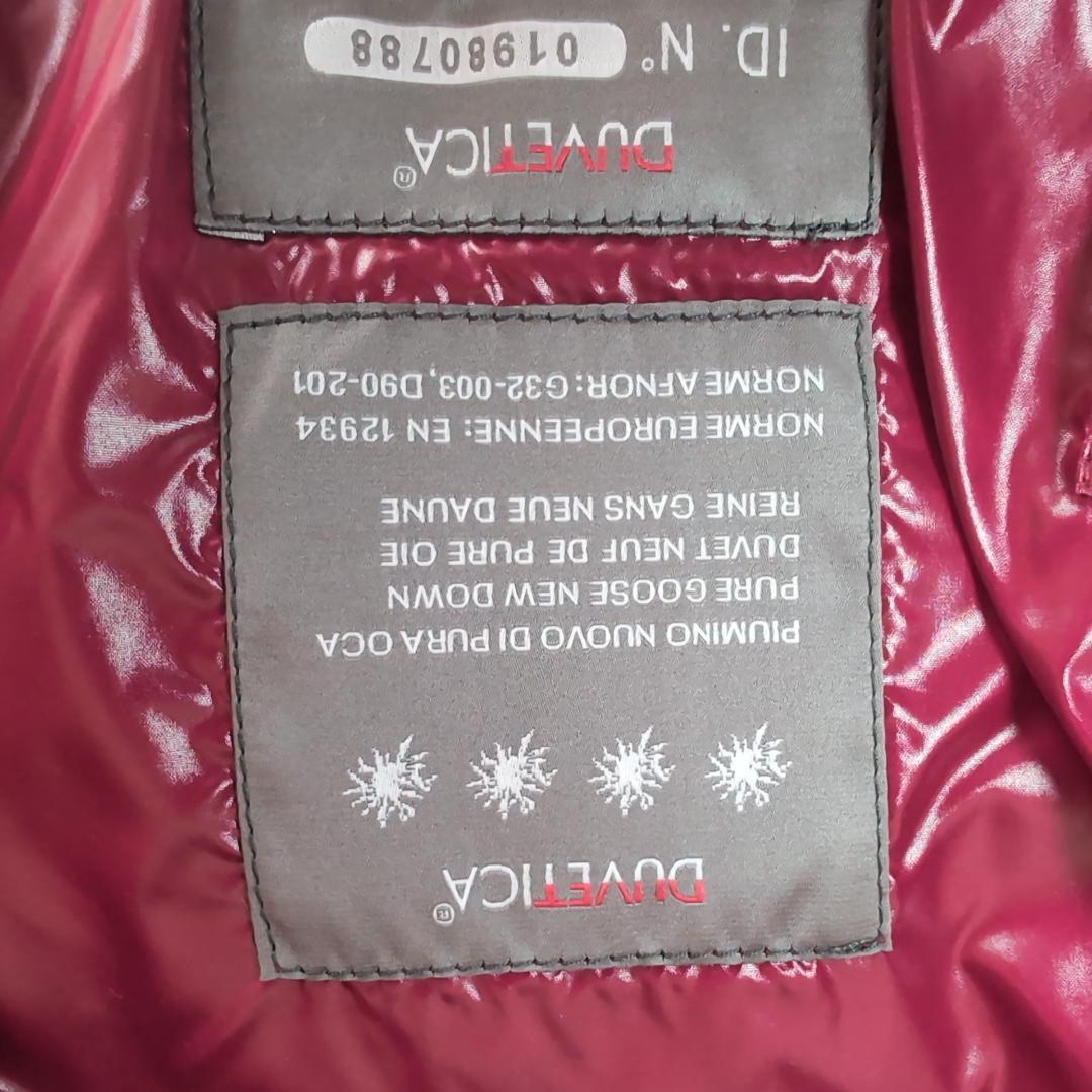 美品 DUVETICA ダウンベスト 40 レディースM相当 ベージュ系 n63