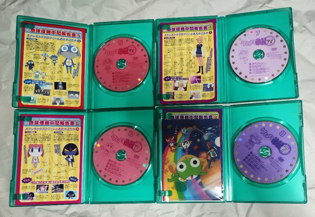 中古　ケロロ軍曹7thシーズン　視聴確認済み