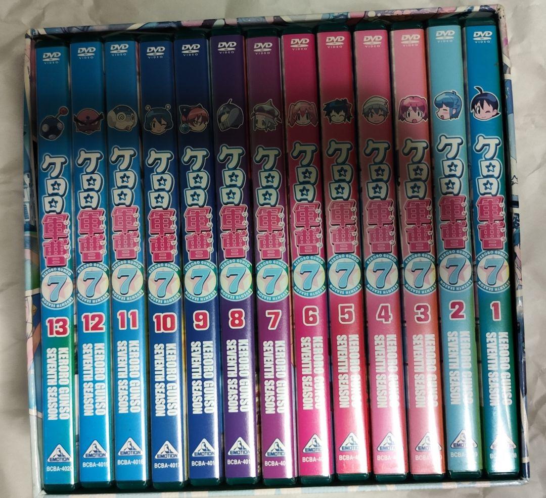 中古　ケロロ軍曹7thシーズン　視聴確認済み