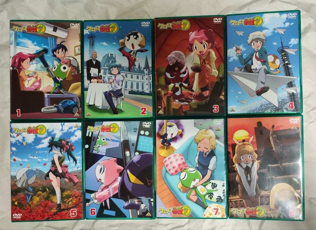 中古　ケロロ軍曹7thシーズン　視聴確認済み