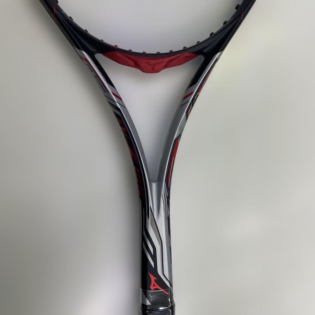 Mizuno 軟式 テニスラケット シルバー 後衛用向け 未使用品
