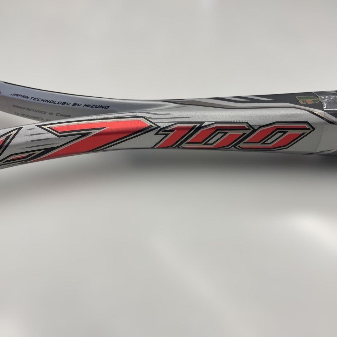 Mizuno 軟式 テニスラケット シルバー 後衛用向け 未使用品