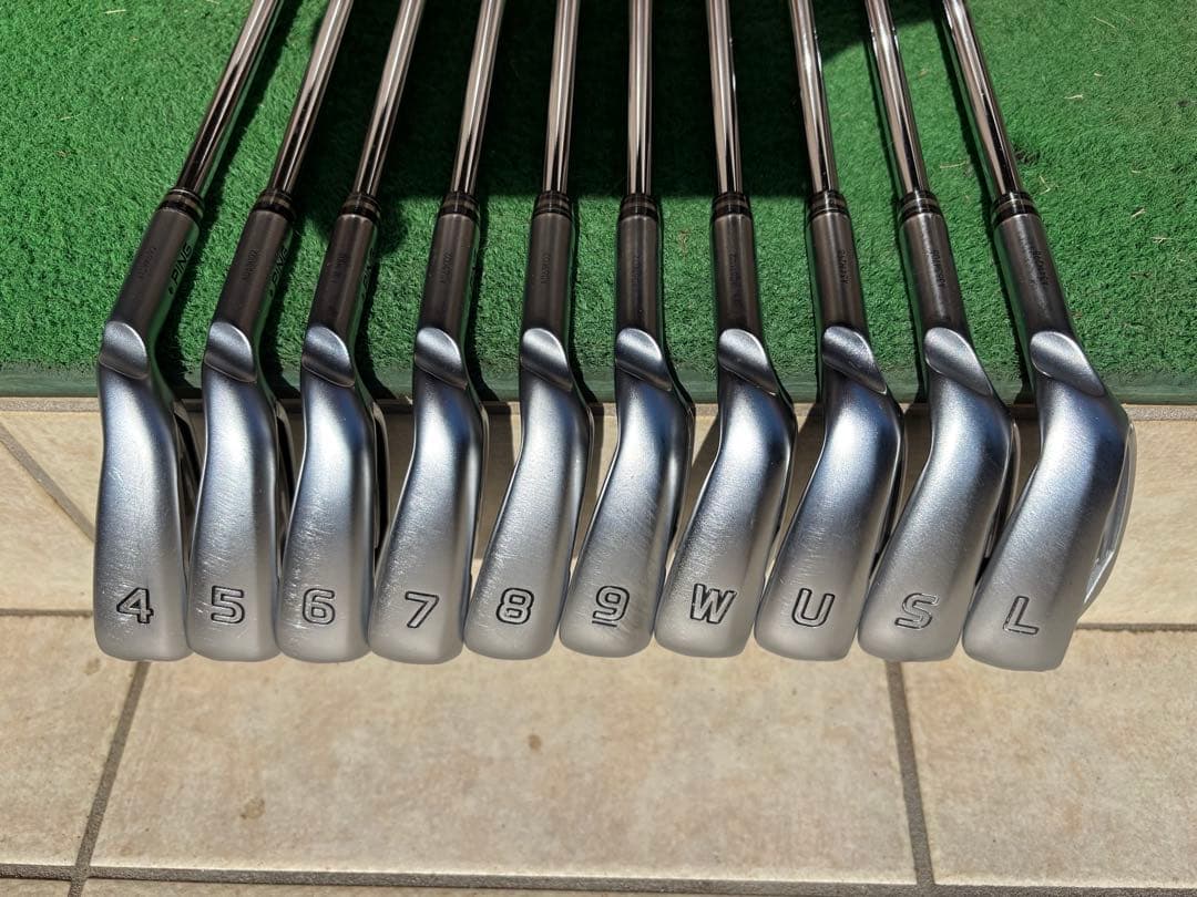美品PING G425 アイアンセット4-9、W、U、S、L 10本フルセット