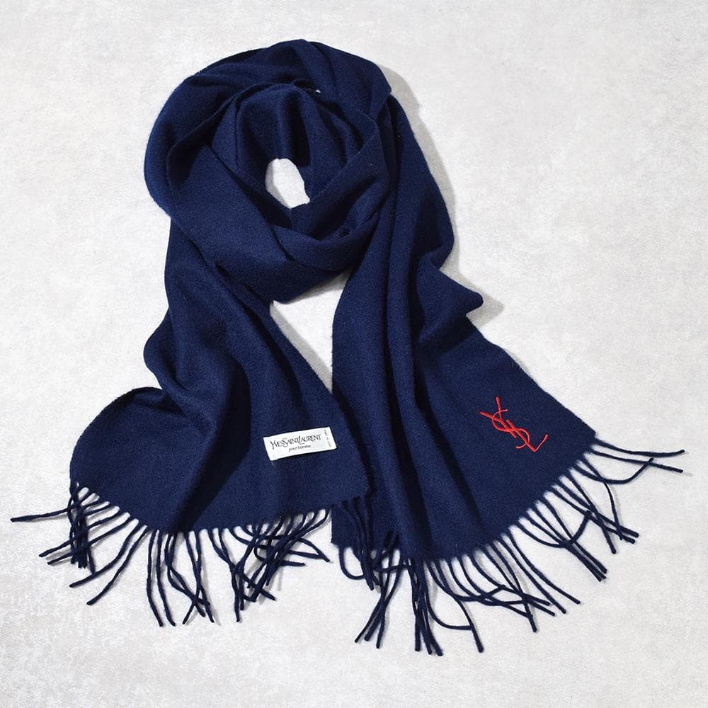 小物 90s Yves Saint Laurent vintage stole YSL
