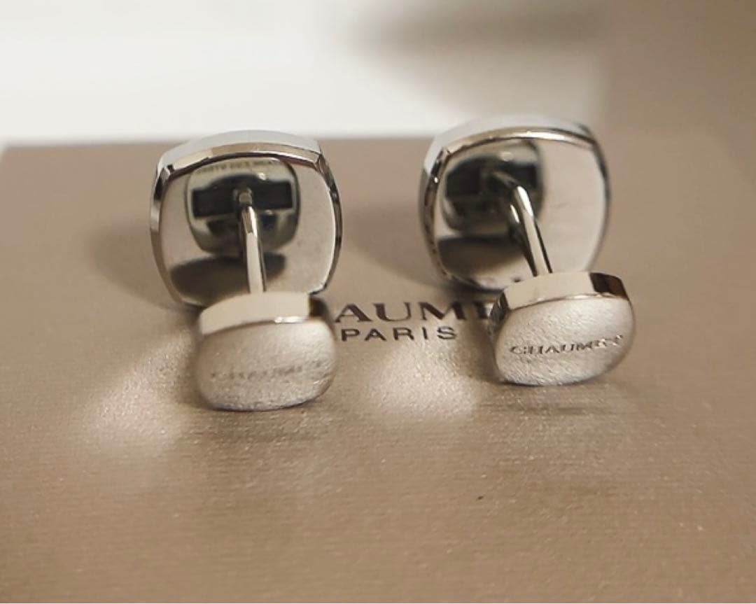 ショーメ　CHAUMET カフリンクス　シルバー