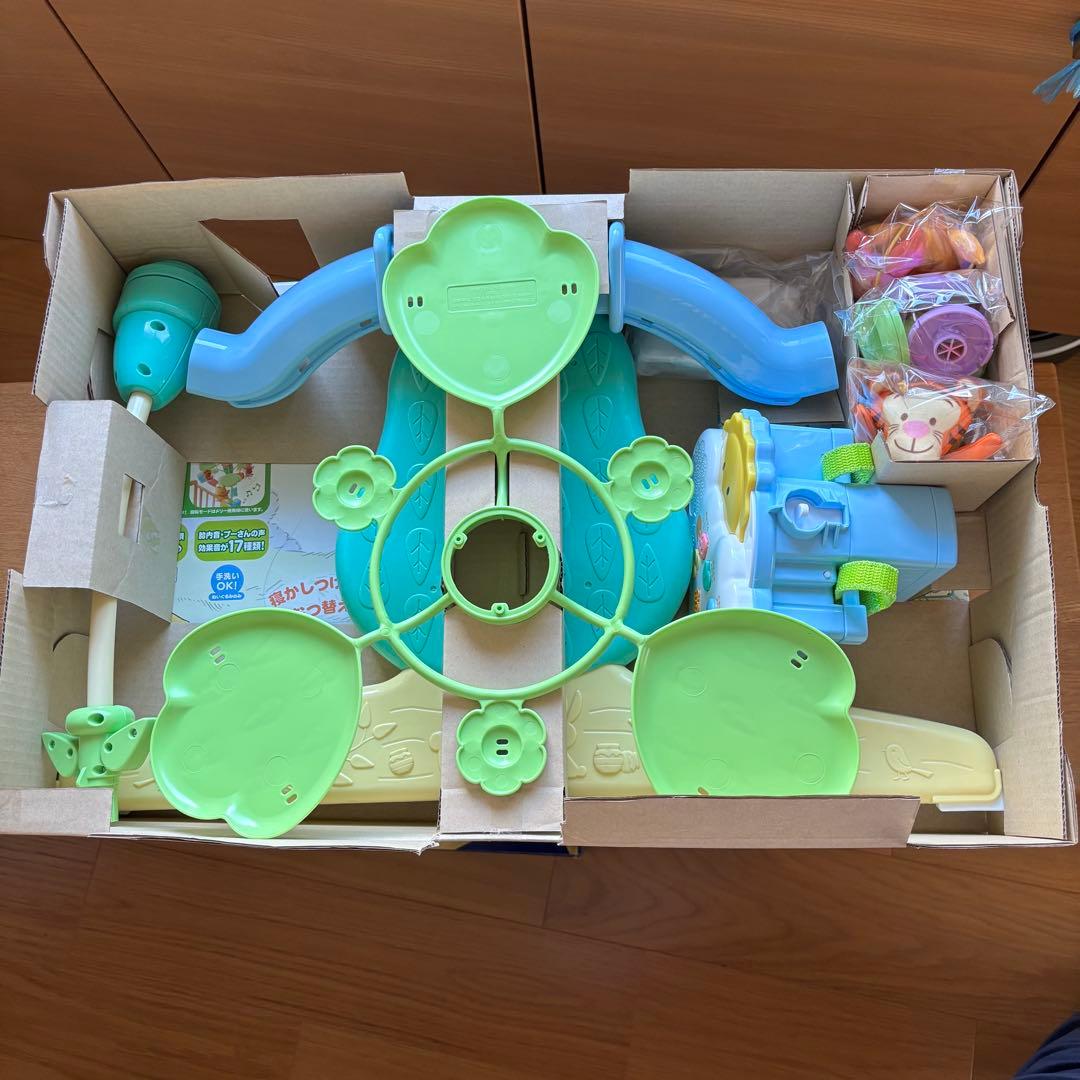 【2025年購入】くまのプーさん えらべる回転　６ＷＡＹジムにへんしんメリー