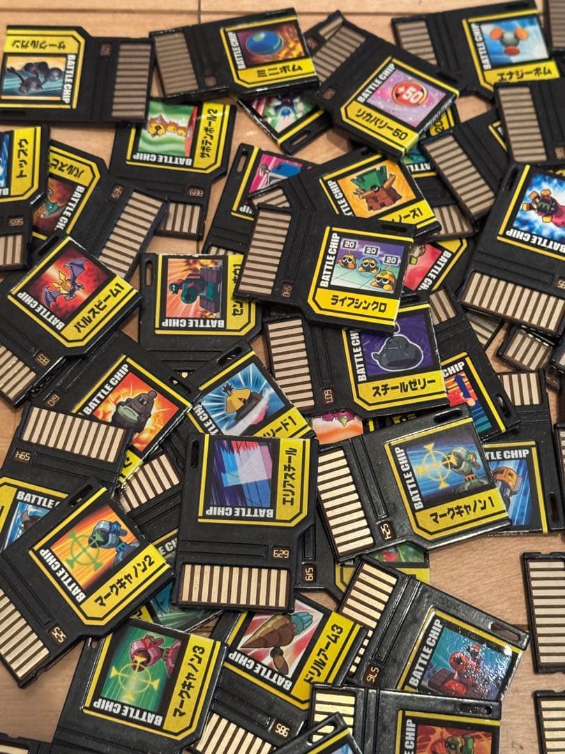 ロックマンエグゼ5 プログレスチップゲート バトルチップ PET ペット 貴重