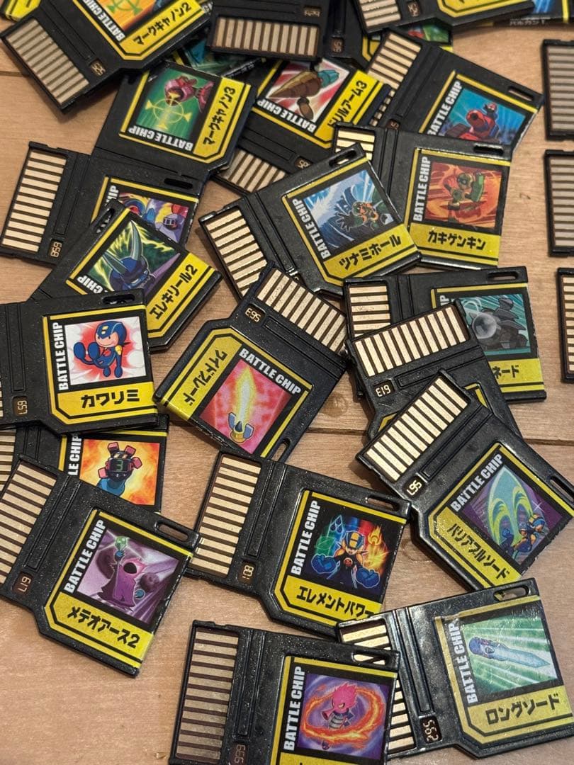 ロックマンエグゼ5 プログレスチップゲート バトルチップ PET ペット 貴重