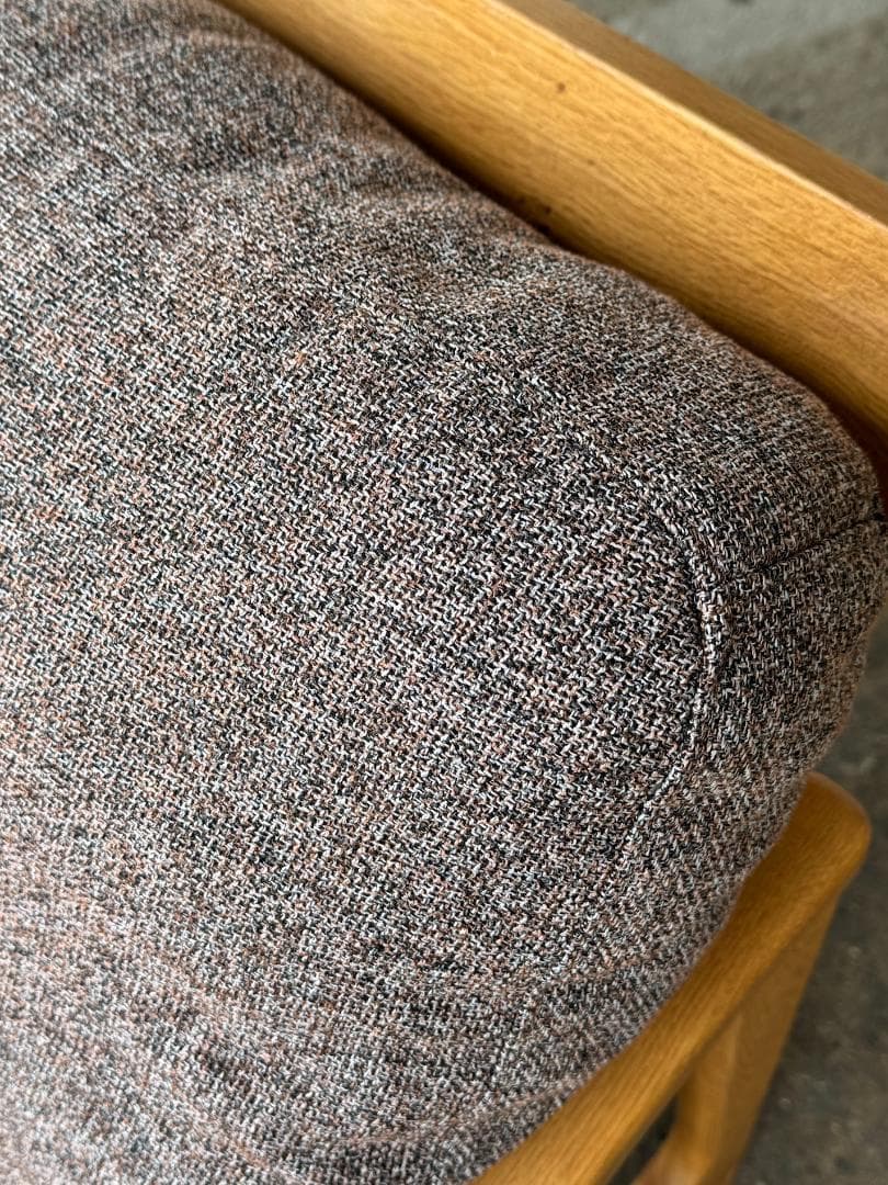 シギヤマ家具 ロクサー 2.5人掛けソファ オーク無垢 布張り木フレーム 北欧