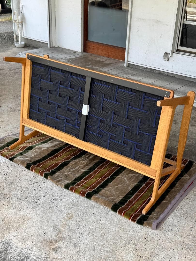 シギヤマ家具 ロクサー 2.5人掛けソファ オーク無垢 布張り木フレーム 北欧