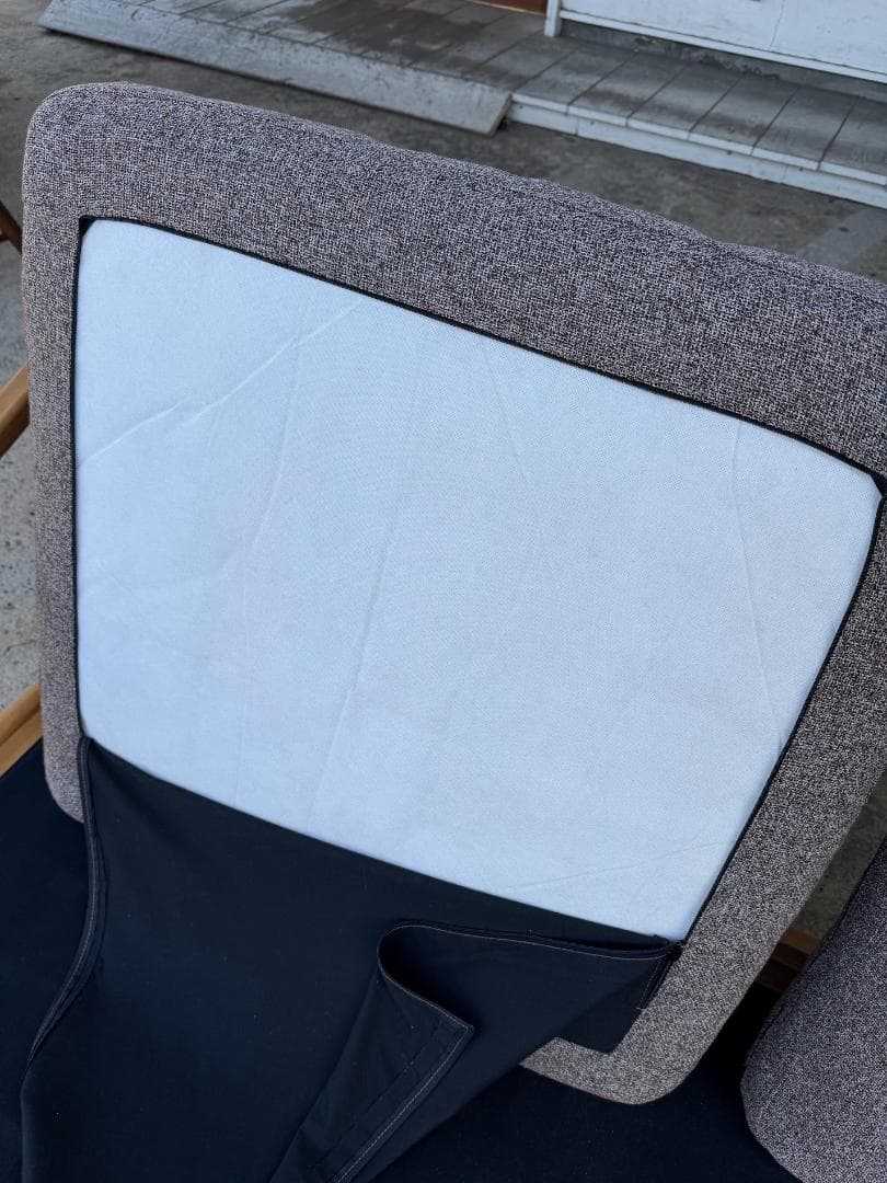 シギヤマ家具 ロクサー 2.5人掛けソファ オーク無垢 布張り木フレーム 北欧