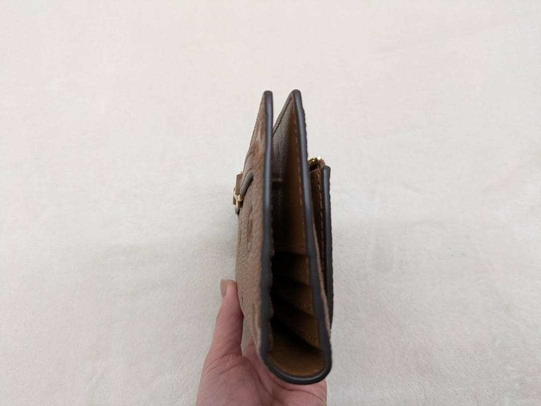 【新品未使用】マイケルコース CARSON　ロゴ デボス 長財布