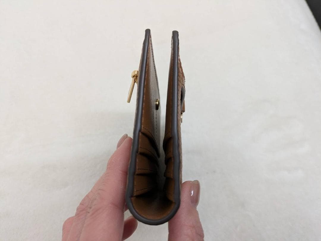 【新品未使用】マイケルコース CARSON　ロゴ デボス 長財布