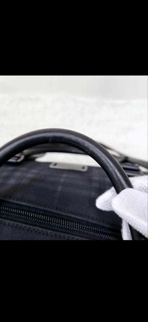 BURBERRY LONDON ボストンバッグ 2way ネイビー