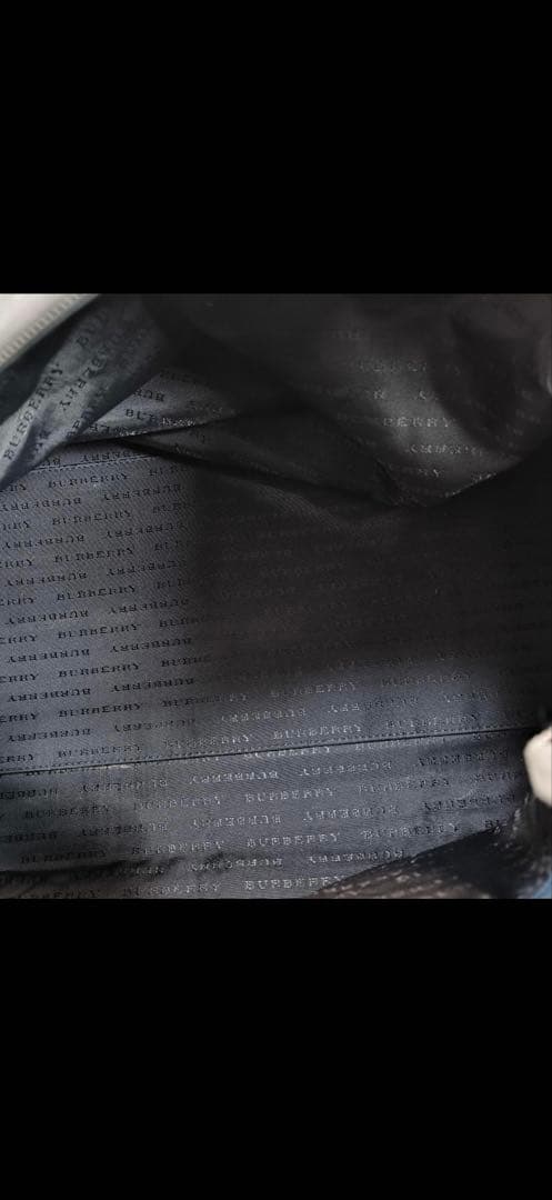 BURBERRY LONDON ボストンバッグ 2way ネイビー