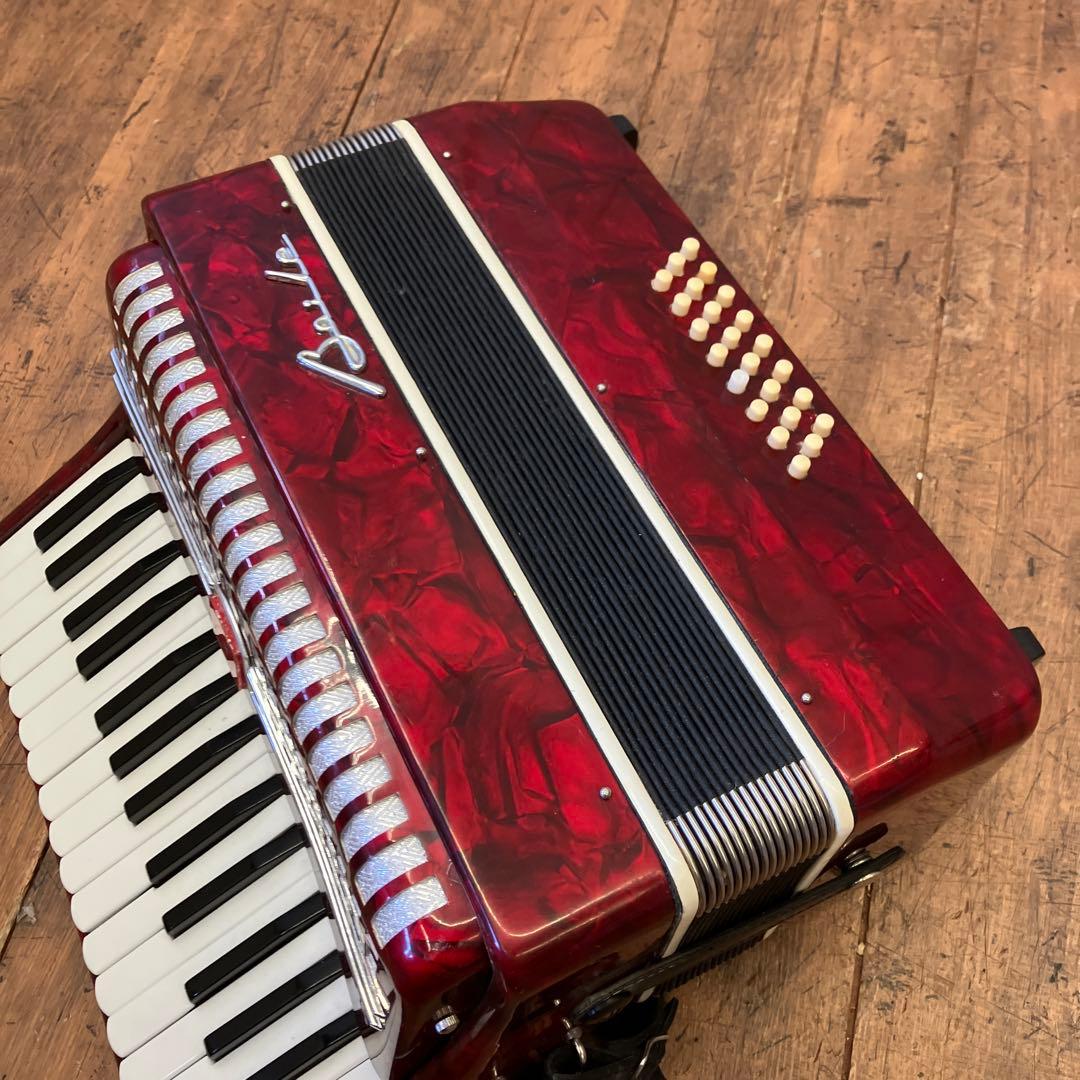 アコーディオン バイリ 30鍵盤 24ベース 鍵盤楽器 気鳴楽器 合奏 音楽